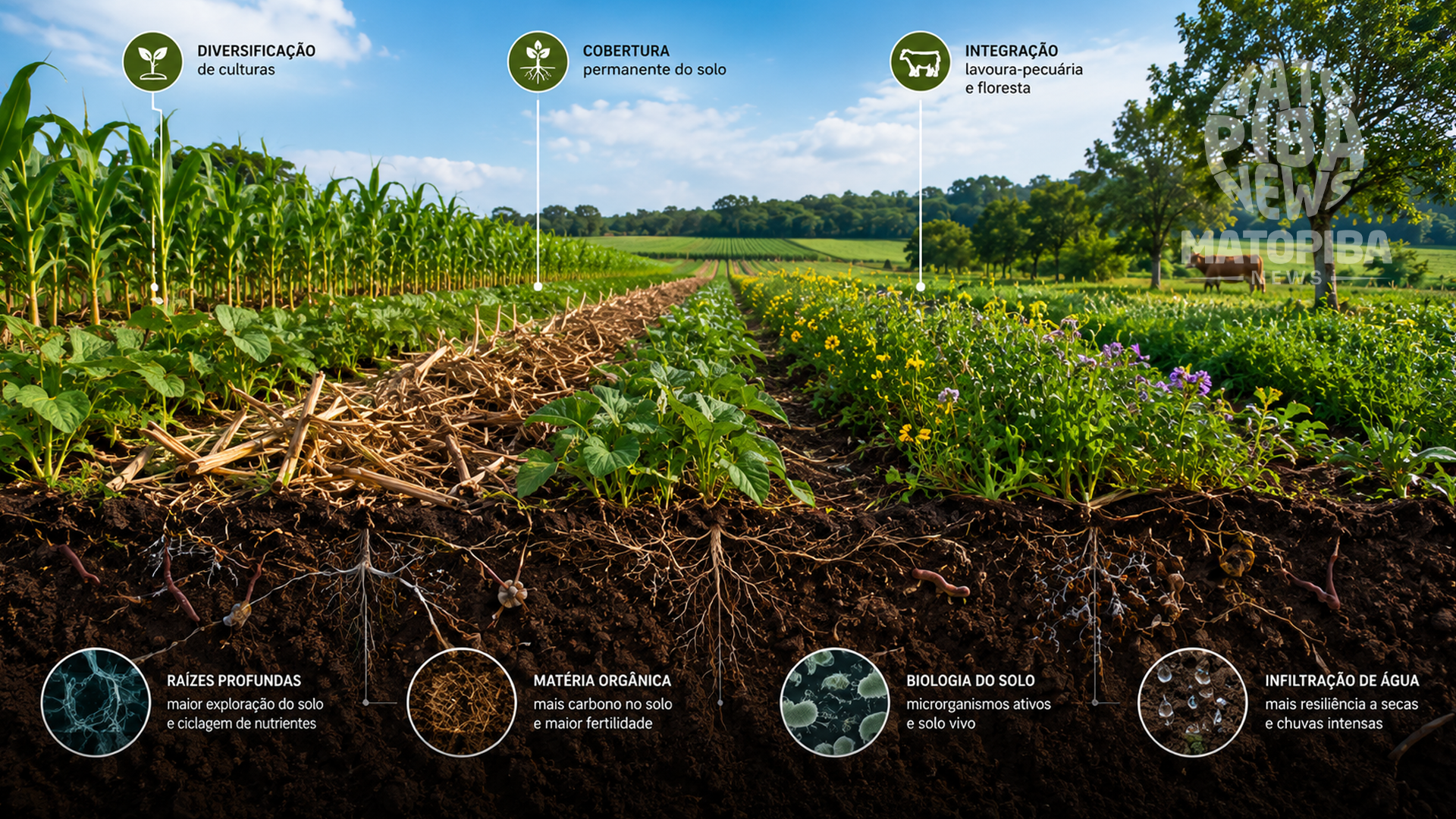 Agricultura regenerativa ganha força no MATOPIBA e transforma a forma de produzir no campo