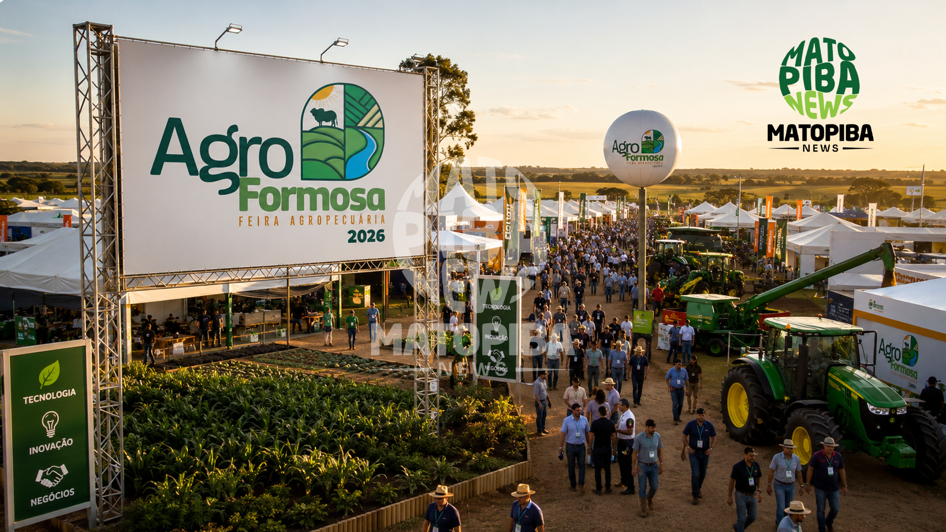 AgroFormosa 2026 deve movimentar o agronegócio do MATOPIBA com expectativa de novos negócios e difusão de tecnologias