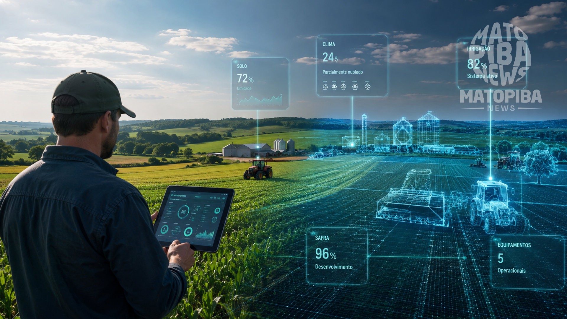 Gêmeos Digitais (Digital Twins) chegam ao agronegócio e prometem transformar a gestão das propriedades rurais