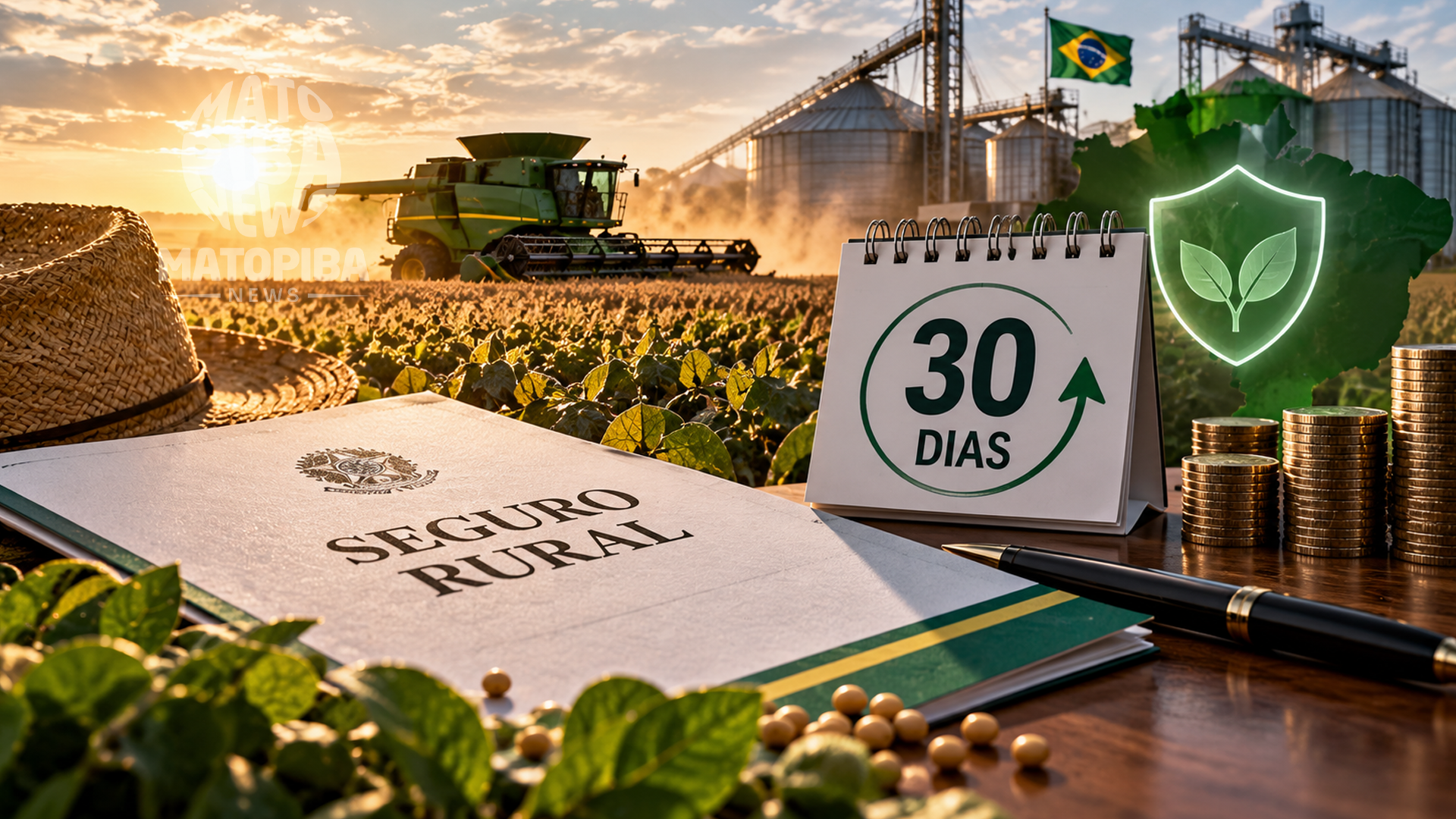 Seguro rural pode ganhar novas regras no Brasil: projeto aprovado promete mais previsibilidade e indenização em até 30 dias