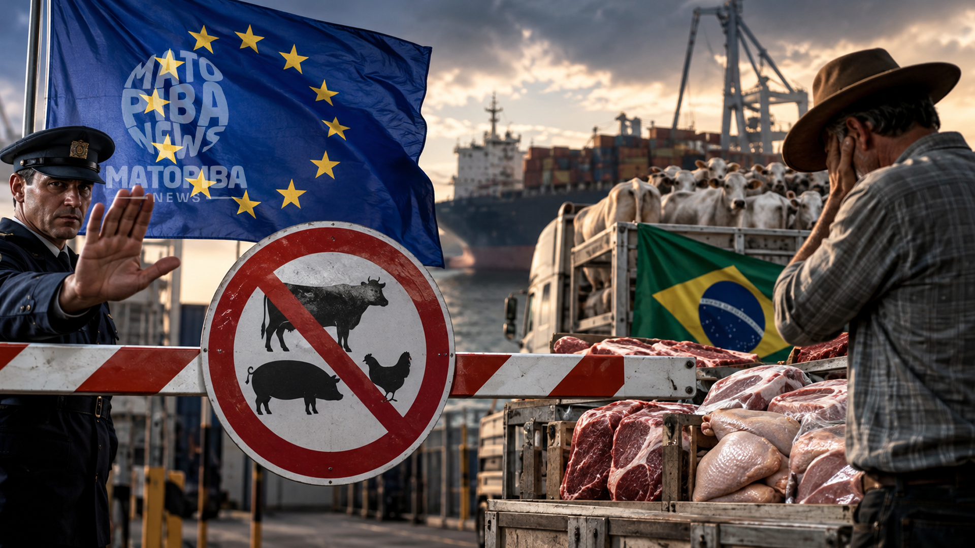 União Europeia fecha mercado para proteínas animais brasileiras e acende alerta para pecuária: comércio de US$ 1,8 bilhão é afetado