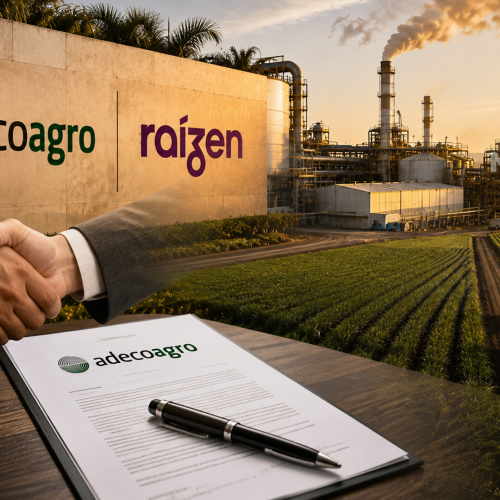 Adecoagro compra usina da Raízen por US$ 148 milhões e amplia operação sucroenergética no Brasil