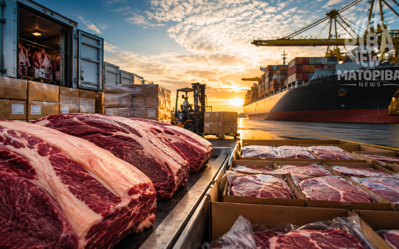 Exportações de carne bovina seguem impulsionando o agronegócio brasileiro, mas setor reforça necessidade de ampliar mercados