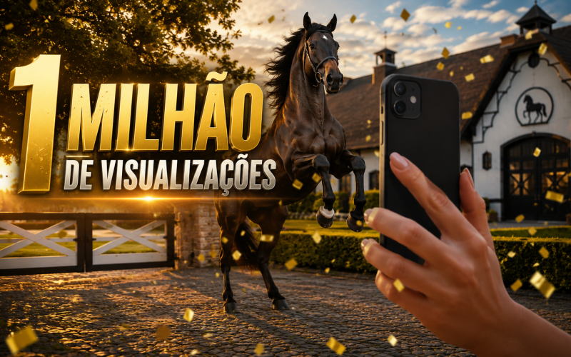 Haras Donna Bella ultrapassa 1 milhão de visualizações no Instagram e reforça força da 3ª Grande Vaquejada