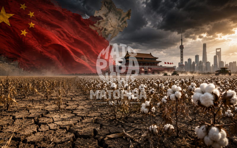 Clima extremo ameaça safra da China e pode ampliar demanda mundial por grãos e algodão