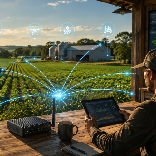 TECNOLOGIA | Edge Computing chega ao campo e acelera a tomada de decisões nas propriedades rurais