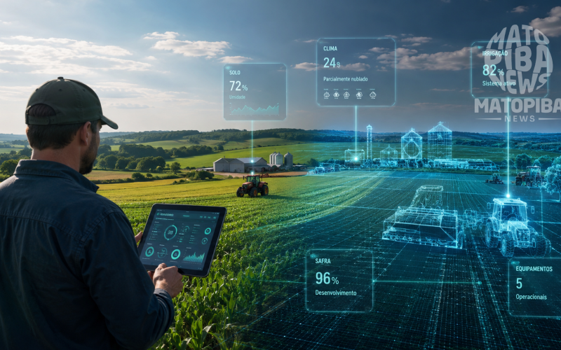 Gêmeos Digitais (Digital Twins) chegam ao agronegócio e prometem transformar a gestão das propriedades rurais