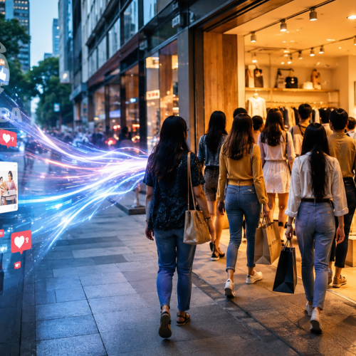 Redes sociais deixam de ser “vitrine” e começam a levar clientes para dentro das lojas