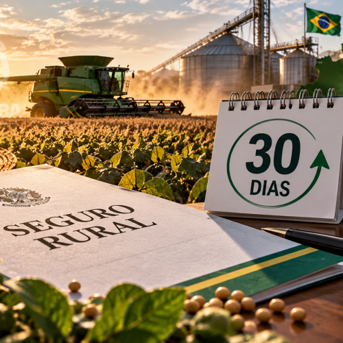 Seguro rural pode ganhar novas regras no Brasil: projeto aprovado promete mais previsibilidade e indenização em até 30 dias