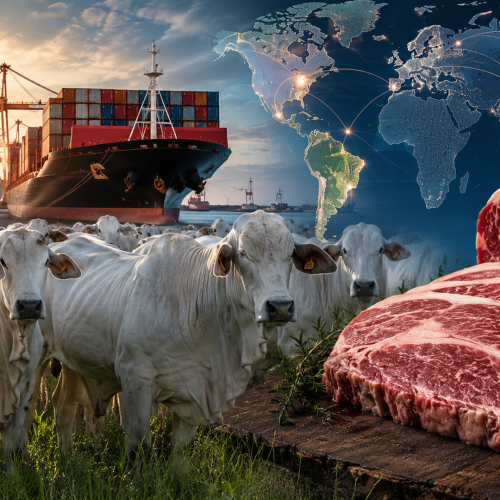 Cresce a procura internacional por carne premium e genética de qualidade fortalece a pecuária brasileira