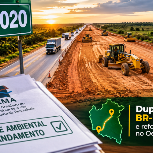 Projeto de duplicação da BR-020 avança com análise ambiental do Ibama e reforça expectativa no Oeste da Bahia